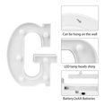 thumbnail image 4 of 3D 26 Letras Alfabeto LED Marquee Sign Light Interior Wall Hang Night Lamp (G Lamparas Tmvgtek Para estrenar, 4 of 7