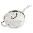 thumbnail image 3 of BergHOFF Belly Shape 6pc 18/10 Stainless Steel Cookware Set with SS Lids, 3 of 8