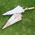 thumbnail image 4 of Promotions! Lace Umbrella Parasol Vintage Wedding Bridal Umbrella for Wedding Banquet Photography Decoration Props, 4 of 6