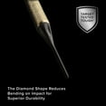thumbnail image 2 of Viper Diamond Tips 1/4" Black 500Ct Soft Dart Tips, 2 of 3
