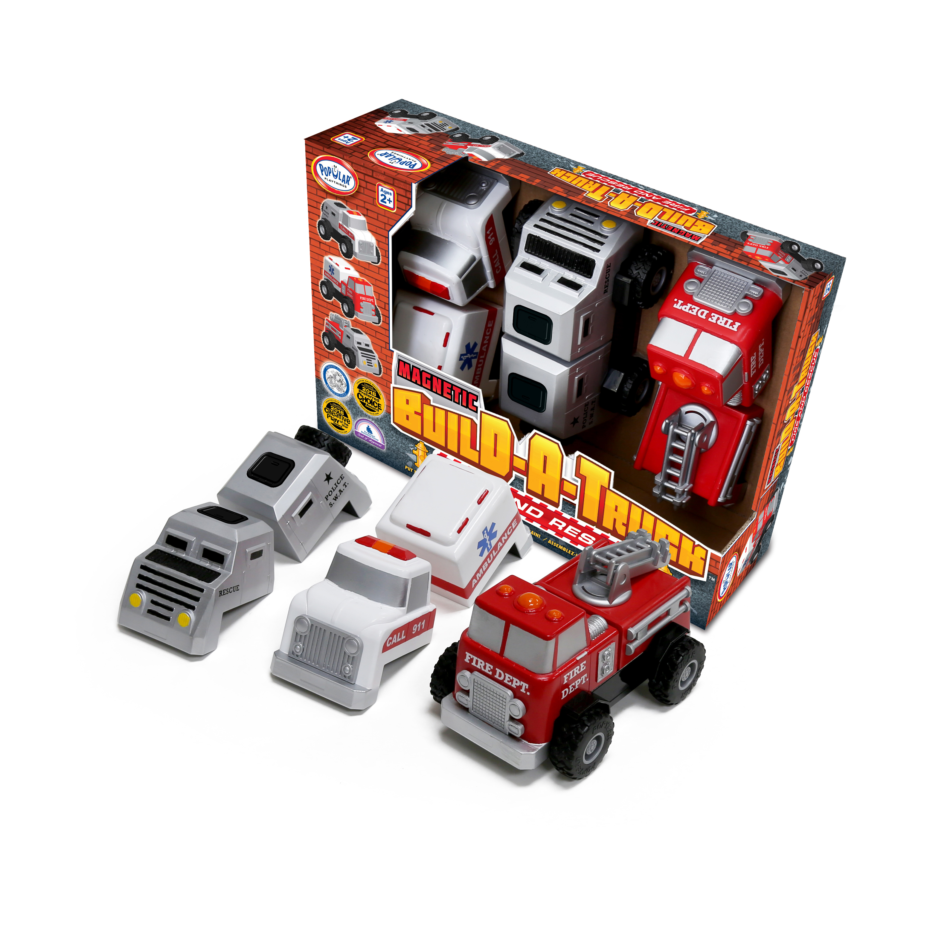 magnetic truck toy