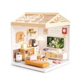 thumbnail image 1 of Juguete Casa en Miniatura Sala con Sofá, Muebles, Accesorios y Efecto de Luz Nocturna, 1 of 5