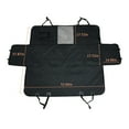 thumbnail image 6 of SENNAUX Dog Back Seat Cover with Mesh Window & Pocket Dog Car Hammock for Car SUV, 6 of 8