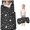 Black Gray Butterfly Pattern, variant on Basset Hound and Wildflower Blue Teens Toddler Nap Mat with Pillow, Sleeping Mat Bag for Preschool Daycare 59"x22"