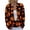 Orange, variant on Stralyhd Halloween Sweaters for Women Plus Size Funny Pumpkin Ghost Knit Cardigans Open Front Long Sleeve Soft Casual Fall Trendy Outerwear Tops Beige 5XL