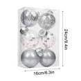 thumbnail image 4 of TERGAYEE Christmas Balls Ornaments 3.15 Inch 6PC Christmas Decorations Tree Ball Bauble Hanging Home Party Ornament Decor, 4 of 4