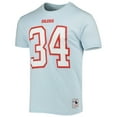 thumbnail image 2 of Men's Mitchell & Ness Earl Campbell Light Blue Houston Oilers Retired Player Logo Name & Number T-Shirt, 2 of 3