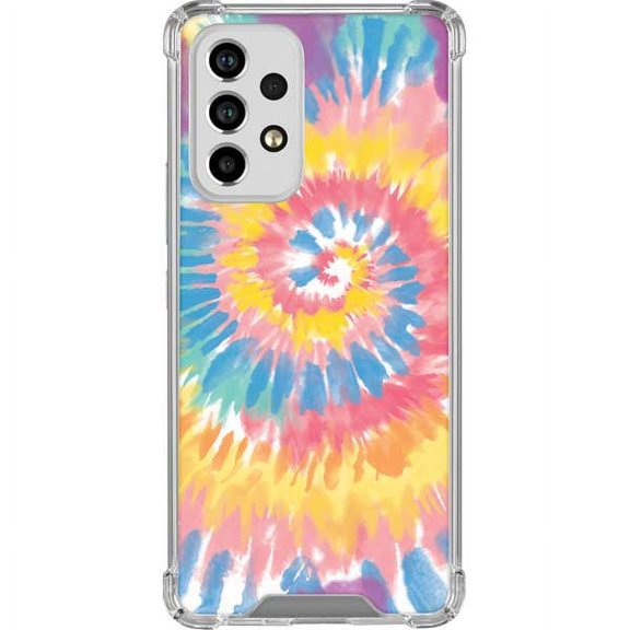 Skinit Tie Dye Rainbow Tie Dye Galaxy A53 5G Clear Case