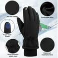 thumbnail image 2 of VIRNAZ Winter Gloves for Men Women, Touchscreen Waterproof Windproof Gloves, 2 of 6