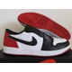 thumbnail image 1 of Ni - ke Ni - ke AIR JORDAN 1 RETRO LOW OG BLACK TOE 2023 WHITE-BLACK-RED SZ 17 [CZ0790-106], 1 of 5