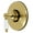Brushed Brass, variant on Kingston Brass KB3005PL Volume Control with Lever Handle, Oil Rubbed Bronze