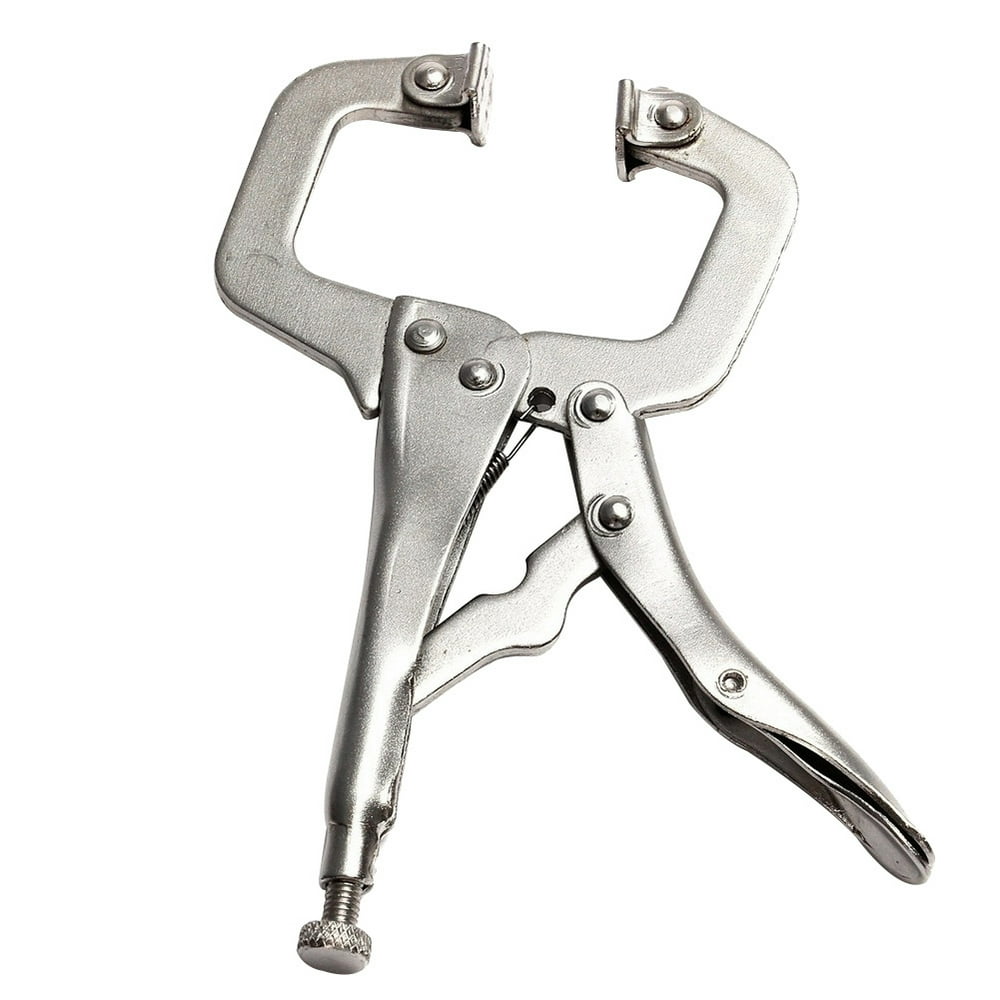 SANWOOD C Clamp Multifunctional 6 inch Metal C-Clamp Round Mouth Vise