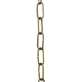 thumbnail image 2 of RCH Hardware CH-33B-AB Brass Chandelier Chain, Antique Brass (1 Foot), 2 of 3