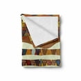 thumbnail image 2 of Tribal Soft Flannel Fleece Throw Blanket, Traditional Folk Cultural Featured Trippy Boho Abstract Design, Cozy Plush for Indoor and Outdoor Use, 60" x 80", Multicolor, by Ambesonne, 2 of 6