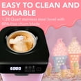 thumbnail image 4 of Whynter 1.28 Quart Capacity Compact Upright Automatic Compressor Ice Cream Maker, 4 of 12
