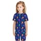 thumbnail image 5 of Balery Jellyfish colorful Conjunto de Pijama Infantil de Manga Corta con Estampado – Ropa de Dormir de Algodón Suave-Small, 5 of 5