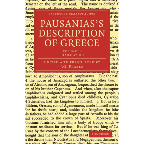 Pausanias's Description of Greece - Volume 1