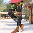 thumbnail image 4 of Lorytime Women Leggings Carnival Diamond Glitter Mardi Gras Pants Elastic Waist Hoilday Tights Trousers Running Outwear, 4 of 6