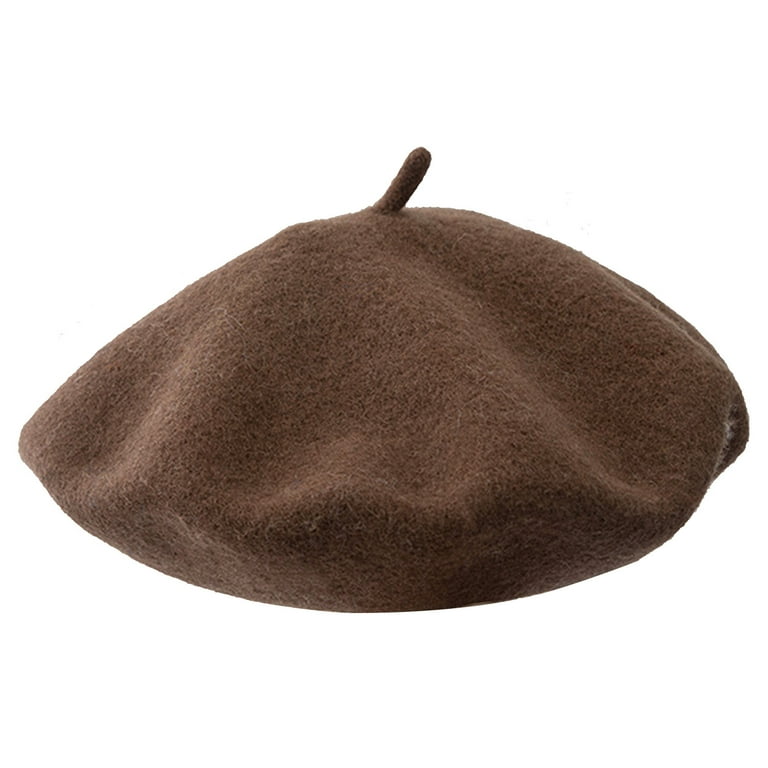 Women Wool Beret Hat Wool French Beret Hat Artist Beret Cap Winter