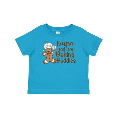 

Inktastic Nana and I Are Baking Buddies Gift Baby Boy or Baby Girl T-Shirt