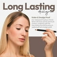 thumbnail image 6 of Sorme Cosmetics Waterproof Eyebrow Pencil (True Taupe) | Natural Defining Brow Liner with Brush | Smudge-Proof & Waterproof Eyebrow Makeup | Nourishing Eye Brow Pencil for All Skin Types, 6 of 6