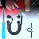 thumbnail image 5 of Archery D Loop Ring Archery Metal D Ring Arco Cadena de protección Hebilla Arco de liberación Hebilla Accesorios de Arco Compuesto(Negro) Unbranded 2715200071112, 5 of 7