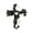Multicolor-3C-home supplies, variant on LEFTHIGH Home Wooden Crucifix Wall Hanging Cross Decoration for Home Room Office Church Religious Spiritual Gift 11.8x7.6in 1pc Easter