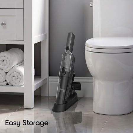 IONVAC POWERMAX HANDHELD CORDLESS VACUUM, MULTI-SURFACE LIGHTWEIGHT PORTABLE VACUUM CLEANER WITH USB-CHARGING, MODEL #8819