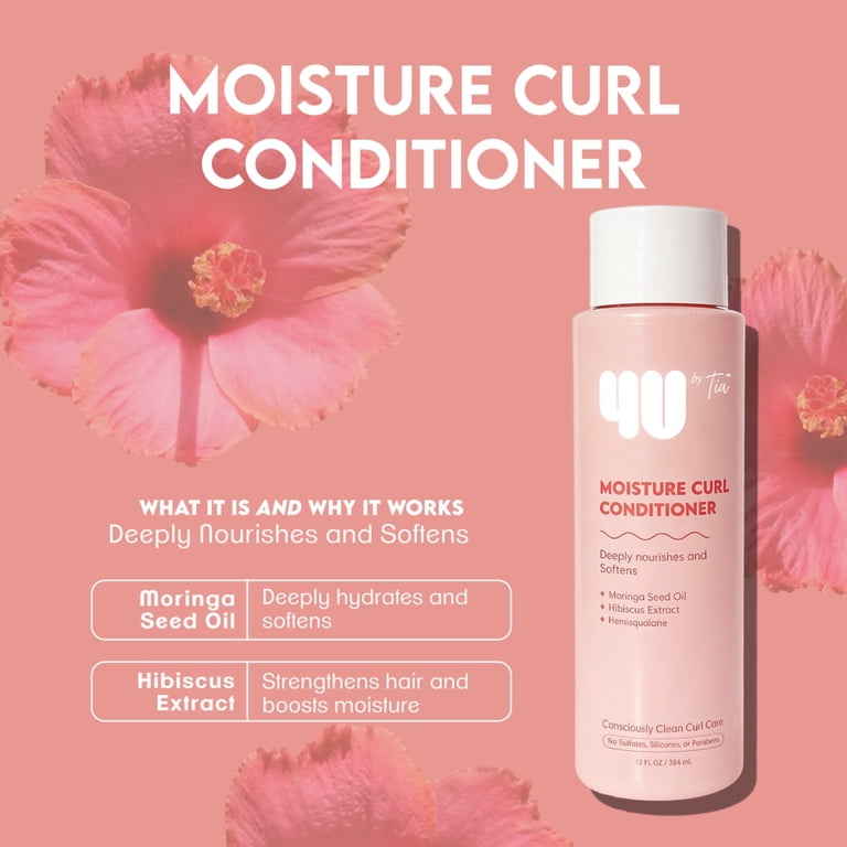 4U By Tia Moisture Curl Conditioner, 13 fl oz photo 3