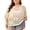 Beige, variant on Blouses Top for Women Crewneck Short Sleeve Flower Crochet Tops Summer Beach Swimsuit Cover Up Top Drvitor