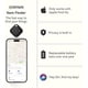 thumbnail image 5 of Rastreadores Bluetooth compatibles con Apple Find My (Pack de 4), localizador inteligente para llaves, equipaje y mascotas, solo iOS, batería reemplazable CR2032, resistente al agua, 5 of 6