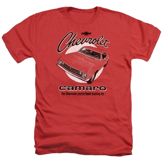 Chevrolet - Retro Camaro - Heather Short Sleeve Shirt - Small