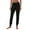 Black, variant on Women's Casual Jogging Pants With Drawstring Pockets Soft Trousers Sport Pants Black L