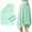 Green, variant on Xhegex Adult Bath Swim Wrap Towel - Soft Double-Sided Fleece, Portable with Snap Closure for Quick Changing After Swimming or Gym Sessions