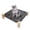 Black Diamond, variant on Pozico Standard Elevated Cat Bed, Black Diamond Pattern Wooden Frame Pet Cot, Breathable Mesh Hammock for Small Cats Dogs Indoor Outdoor, 1 Pack