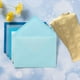 thumbnail image 5 of Juego de sobres Toperd, tamaño A7, azul, 50 unidades, con tarjetas y pegatinas de 5 x 7, 5 of 7