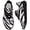 8LD22012290, variant on Womens Tennis Shoes Zebra Sneakers Black Shoes Size 10.5