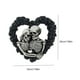 thumbnail image 2 of Corona De Esqueleto De Halloween Montada Para Colgar Esqueleto Gótico Pareja Abrazada Rosas Negras Escultura De Pared Regalo Decorativo De Halloween Hogar Al Aire Libre Interior Scienceny HA017720-00, 2 of 7
