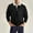 Black a, variant on Men's Long Sleeve Polo Shirts, Solid Slim Fit Spring Fall Turndown Collar Casual Pullover Tops for Man Beige