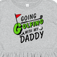 thumbnail image 4 of Inktastic Going Golfing with My Daddy Kids Golf Girls Toddler Dress, 4 of 5