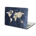 thumbnail image 1 of KSK KAISHEK Hard Case Shell Cover Only for MacBook Pro 16" with Touch ID Type C Model: A2141 (World Map 5), 1 of 5