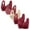 Multi-Color, variant on Bras for Women Front Closure Compression Bra for Women 5-Pack Supportive Bras Wireless Underarm Smoothing Retro Full Coverage Brassiere Solid Embroidered Underwear for Lady Athletic XXXL Red