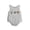 A-Grey259, variant on Boys Girls Bodysuits Sleeveless Striped Cartoon Embroidery Romper Baby Clothes 0-18M Trendy Onesie