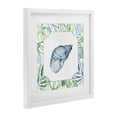 thumbnail image 2 of Stupell Industries Contemporary Spotted Cowrie with Seaweed White Framed Print Under Glass, 13 x 13, by Janet Tava, 2 of 8