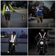 thumbnail image 5 of Paquete de 2 chalecos reflectantes para correr, chalecos de seguridad ajustables, cinturón reflectante de alta visibilidad, muñequeras, correas para correr de noche Sincero  Hogar, 5 of 5