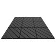 thumbnail image 5 of 12*12*0.79in 36PCS Square Plastic Interlocking Deck Tiles Outdoor Patio Flooring Brown/Dark Grey/Coffee 3.24m²/34.87ft², 5 of 33