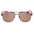 thumbnail image 2 of Calvin Klein Dark Brown Navigator Men's Sunglasses CK23103S 009 57, 2 of 2