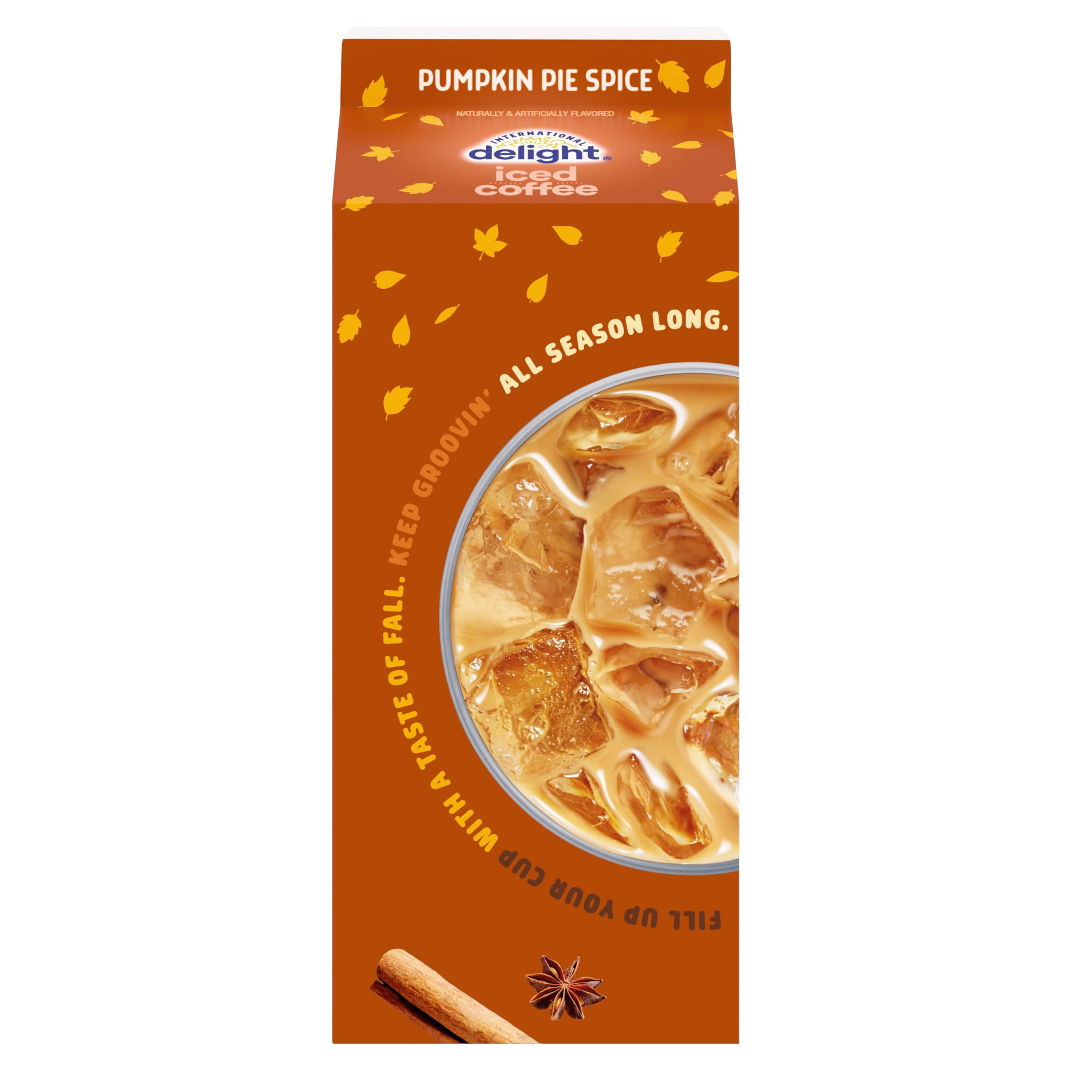 International Delight Pumpkin Pie Spice Iced Coffee, 64 fl oz Carton