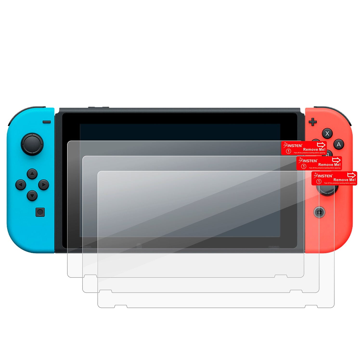 Nintendo Switch screen protector (3pack), by Insten Clear Screen