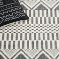 thumbnail image 6 of SAFAVIEH Natura Bora Geometric Wool Area Rug, Ivory/Black, 3' x 5', 6 of 8